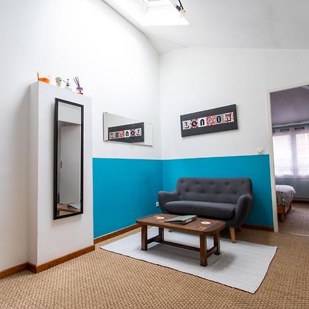 T2 Toulouse 40M2, Lit Queen Size, Climatisation, Quartier Sympa, Terrasse 외부 사진