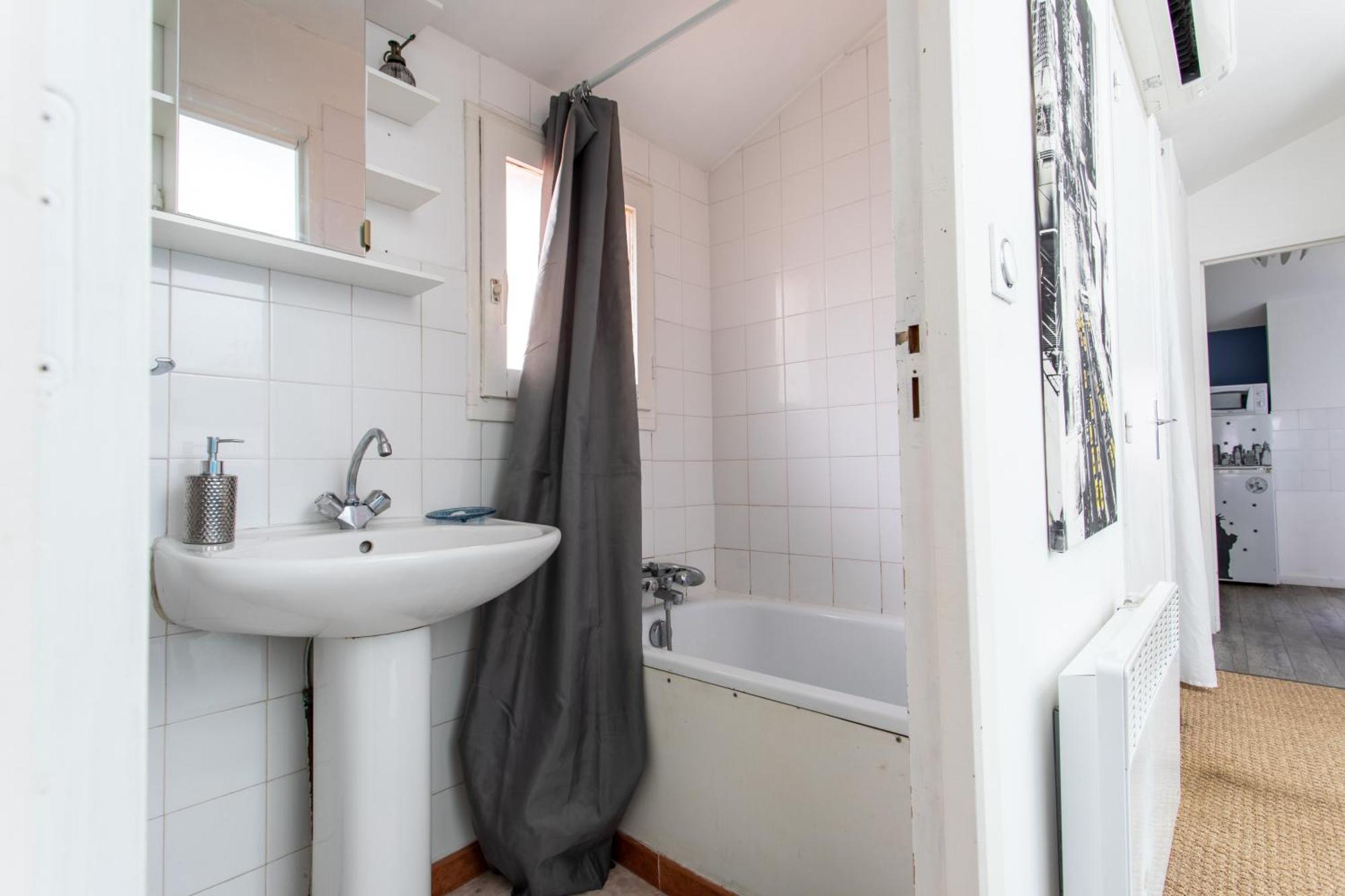 T2 Toulouse 40M2, Lit Queen Size, Climatisation, Quartier Sympa, Terrasse 외부 사진