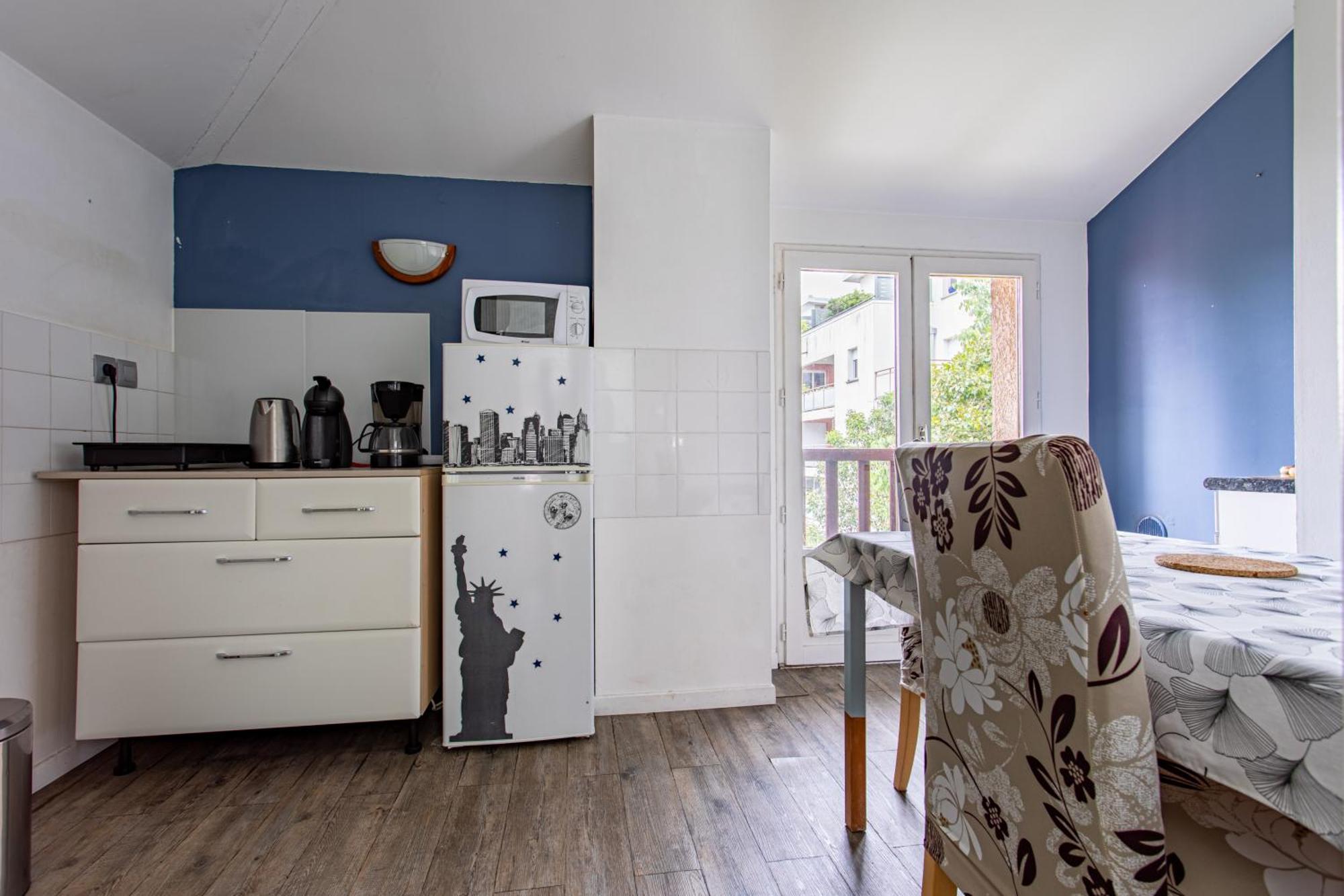 T2 Toulouse 40M2, Lit Queen Size, Climatisation, Quartier Sympa, Terrasse 외부 사진